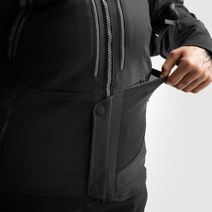 Rebelhorn Hardy 3.0 Lady Textil MC Touringjacka - Svart