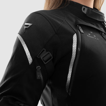 Rebelhorn Hardy 3.0 Lady Textil MC Touringjacka - Svart