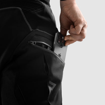 Rebelhorn Hiflow V Textil MC Byxor - Svart