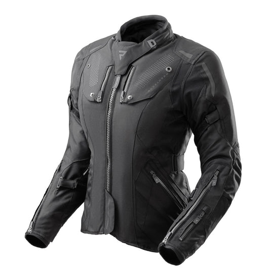 Rebelhorn Hiker IV Svart Dam MC-jacka