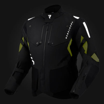 Rebelhorn Hiker IV Touringjacka – Svart/Neongul