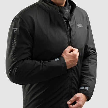 Rebelhorn Hiker IV Textil Touringjacka - Svart