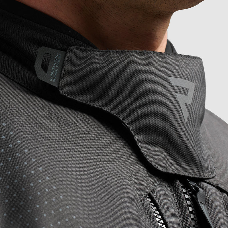 Rebelhorn Hiker IV Textil Touringjacka - Svart