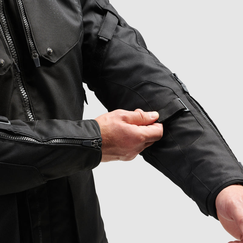 Rebelhorn Hiker IV Textil Touringjacka - Svart