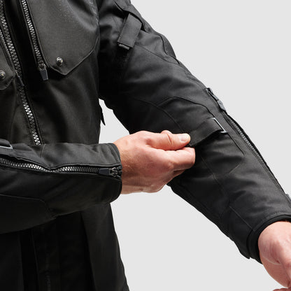 Rebelhorn Hiker IV Textil Touringjacka - Svart
