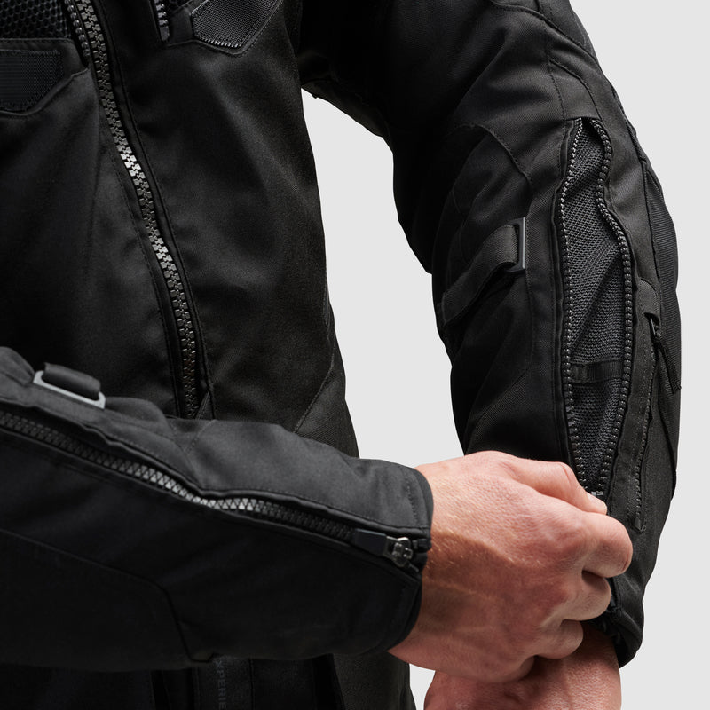 Rebelhorn Hiker IV Textil Touringjacka - Svart
