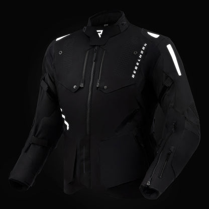 Rebelhorn Hiker IV Textil Touringjacka - Svart