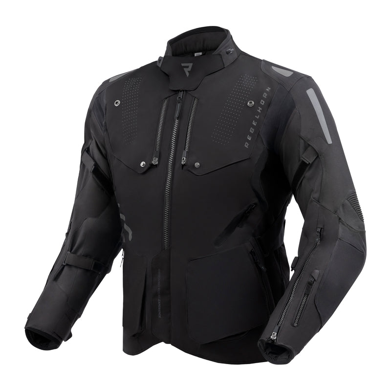 Rebelhorn Hiker IV Textil Touringjacka - Svart