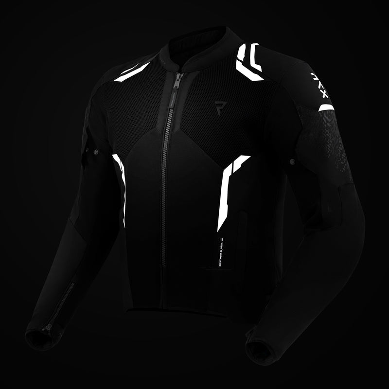 Rebelhorn Jax Textiljacka - Svart
