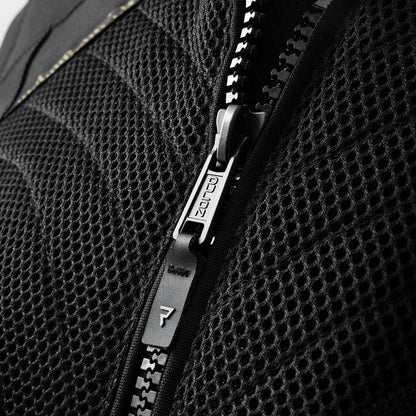 Rebelhorn Jax Lady Textil MC-Jacka - Svart/Guld
