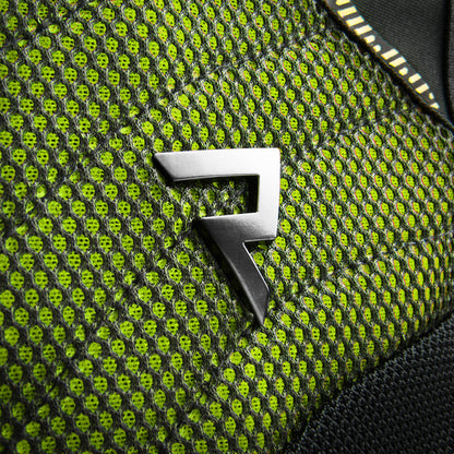Rebelhorn Jax Lady Textil MC-Jacka - Svart/Neongul
