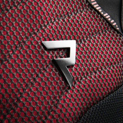Rebelhorn Jax Lady Textil MC-Jacka - Svart/Röd