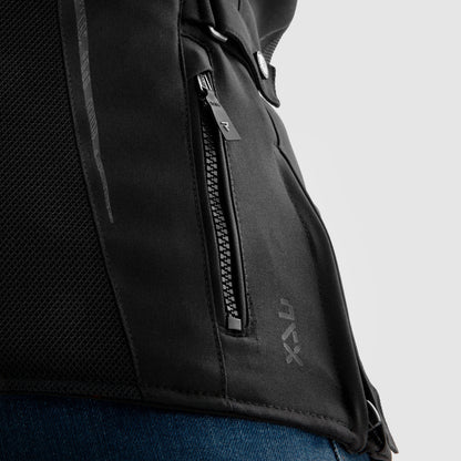 Rebelhorn Jax Lady Textil MC-Jacka - Svart