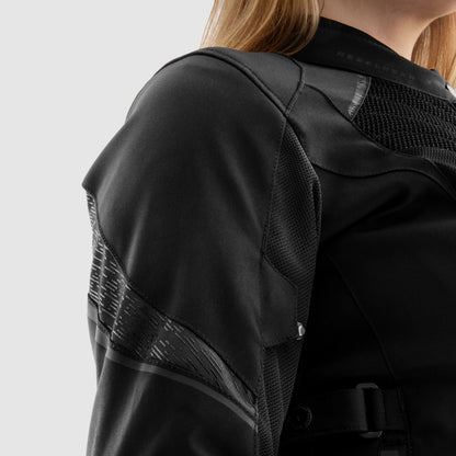 Rebelhorn Jax Lady Textil MC-Jacka - Svart