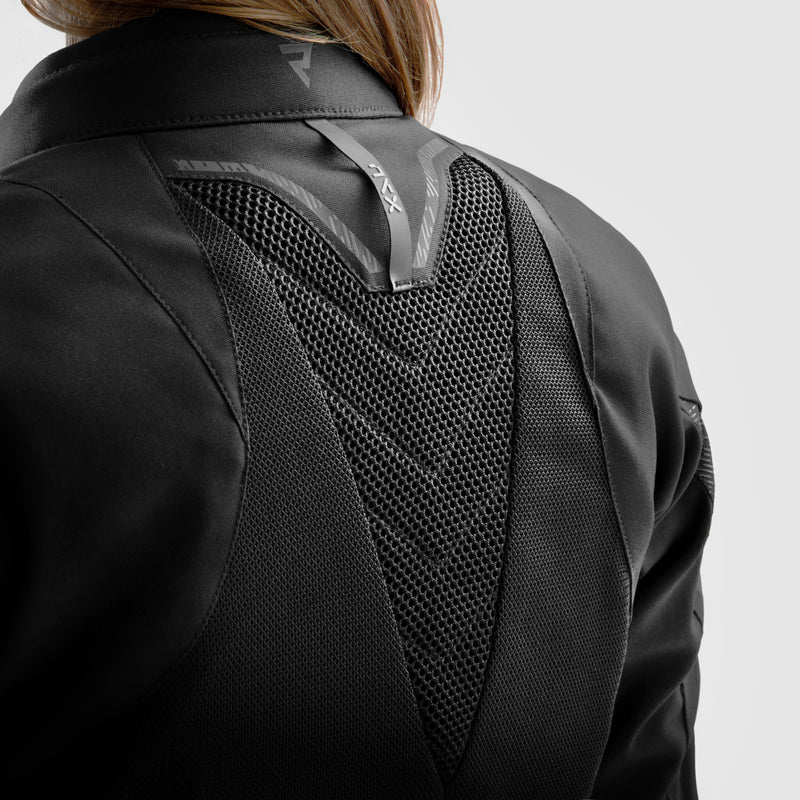 Rebelhorn Jax Lady Textil MC-Jacka - Svart