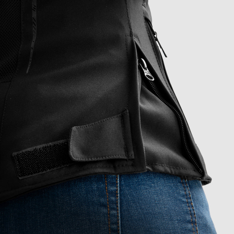 Rebelhorn Jax Lady Textil MC-Jacka - Svart