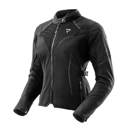 Rebelhorn Jax Lady Textil MC-Jacka - Svart