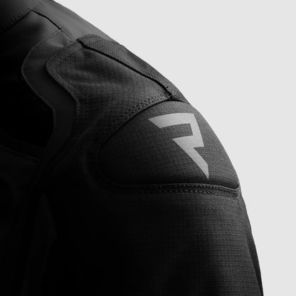 Rebelhorn Borg II Svart Textil MC-jacka
