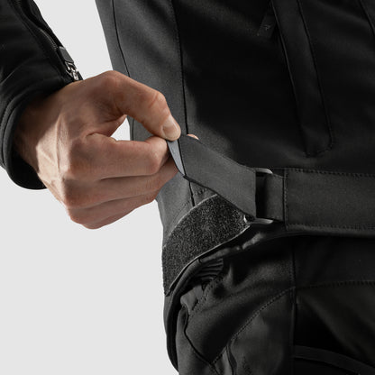 Rebelhorn Borg II Svart Textil MC-jacka