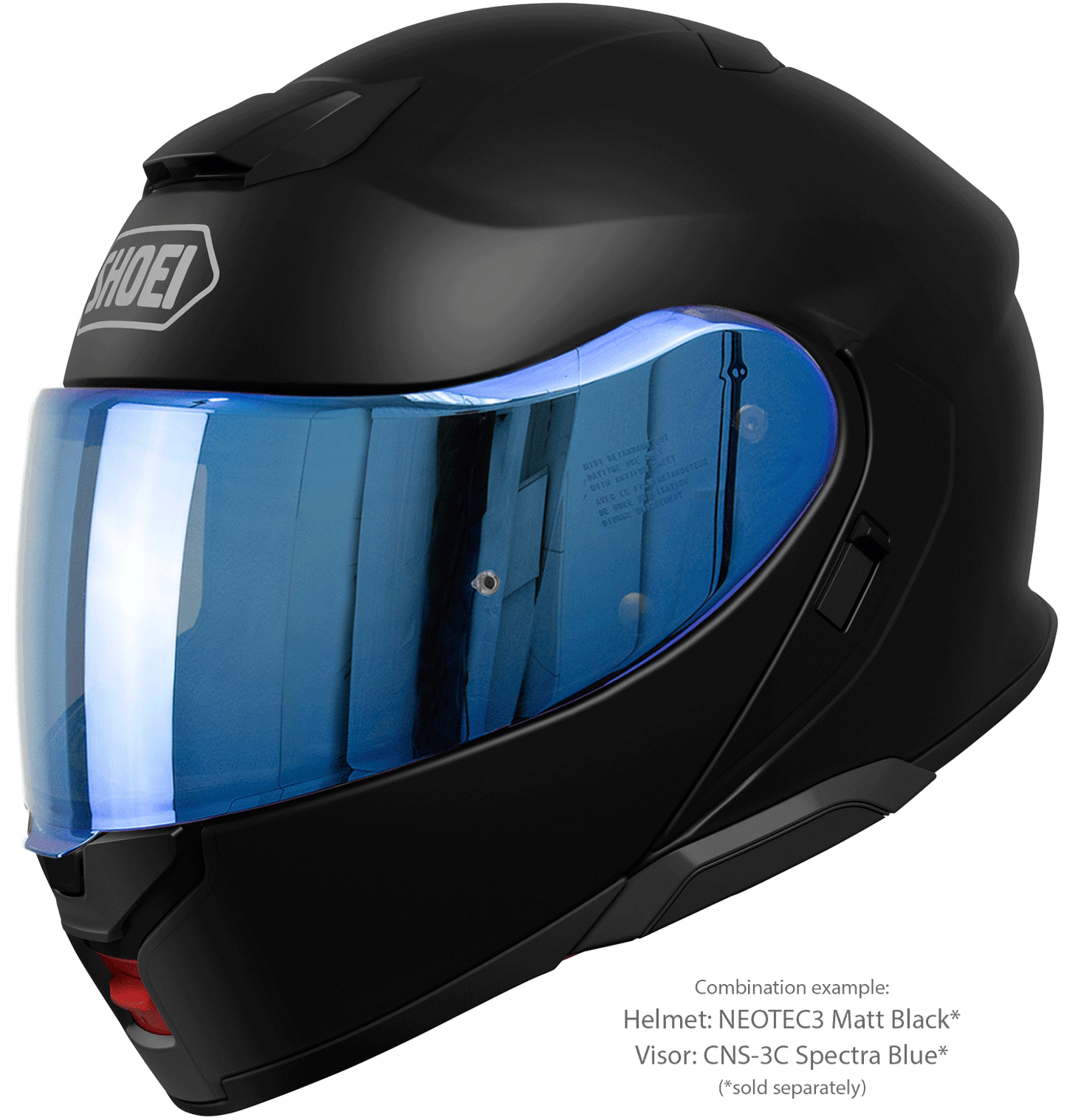 Shoei Neotec 3 Flip-Up Motorcykelhjälm - Mattsvart