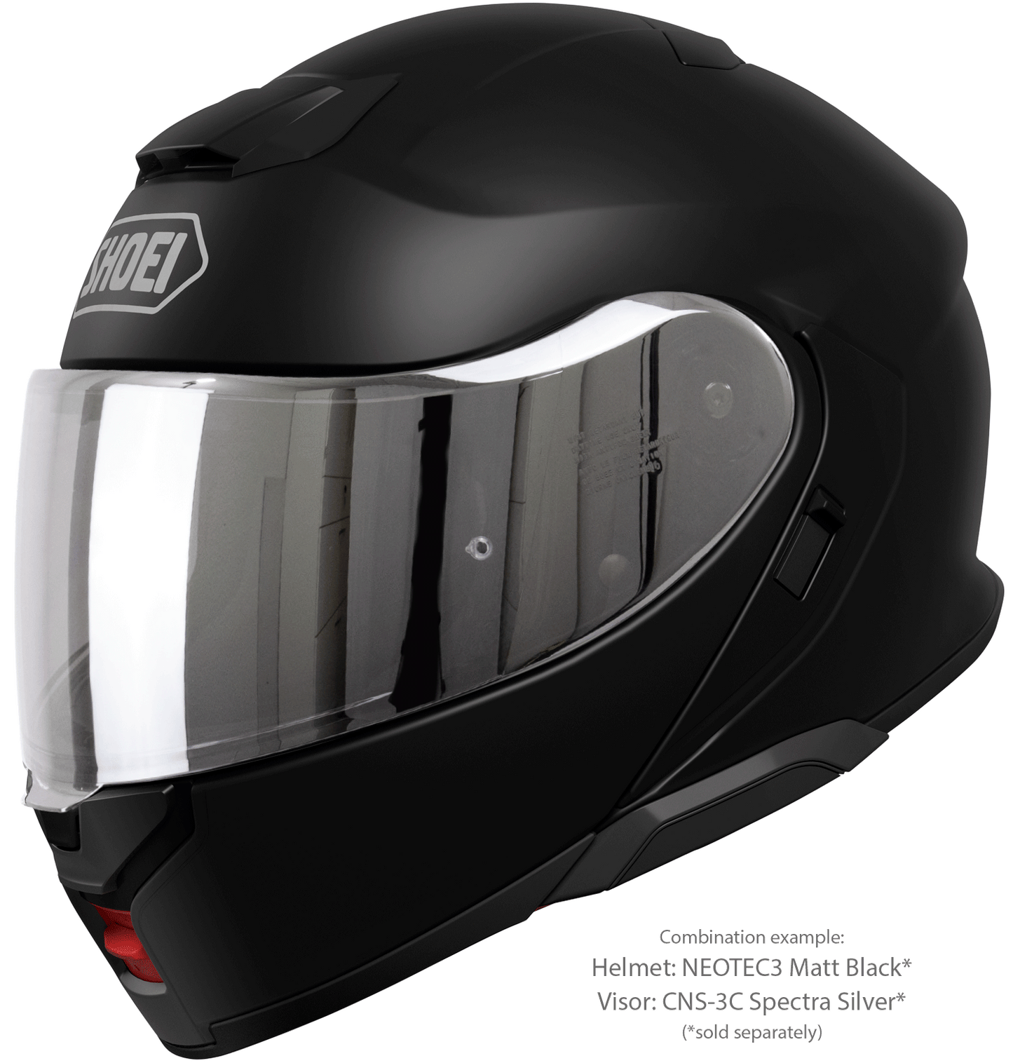 Shoei Neotec 3 Flip-Up Motorcykelhjälm - Mattsvart