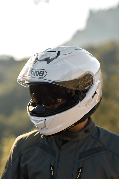 Shoei GT-Air3 Vit – Sportig Touring MC-hjälm