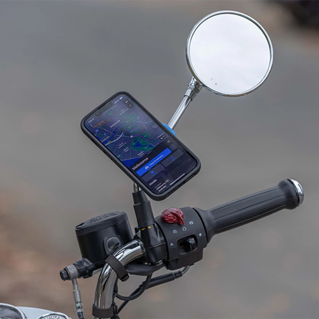 Quad Lock® Smartphonehållare för Backspegelsarm och Crossbar